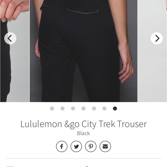 &go City Trek Trouser in black - Picture 6 of 7